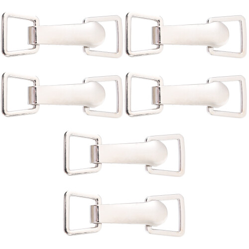 6Paren Sluitingen Tailleband Gespen Zilveren Mode Accessoires 2