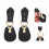 5 Paren Pu Leer Toggle Gespen Kledingriem Sluiting Accessoires 2