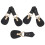 5 Paren Pu Leer Toggle Gespen Kledingriem Sluiting Accessoires 5