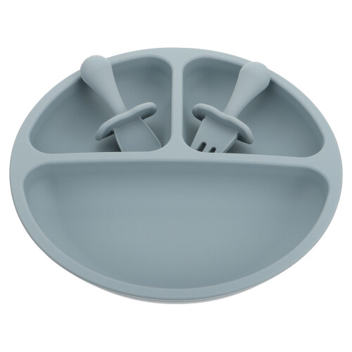 6 Sets Baby Van Silicone Met Verdeelde Schotel En