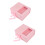 2Stk Verpackungsbox Geschenkverpackung Blumenhalter 8