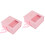 2Stk Verpackungsbox Geschenkverpackung Blumenhalter 5