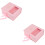 2Stk Verpackungsbox Geschenkverpackung Blumenhalter 7