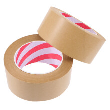 2 Kraftpapier Plakband Voor Doos En Geschenk Lichtbruin