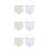 6 Pin Display Pennant Lapel Pin Badge Wandbanner 8