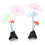 4 Pcs Silicone Lotus Leaf Rockery Fish Tank Decor 10