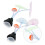 4 Pcs Silicone Lotus Leaf Rockery Fish Tank Decor 11