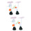 4 Pcs Silicone Lotus Leaf Rockery Fish Tank Decor 8