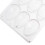 2Stk Backform Schokoladenform Kunststoff Transparent Für DIY 7