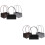 6 Stk. Blumenverpackungsbox Handblumenbox Faltbare PVC-Box 6