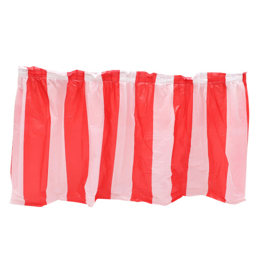2 Stk. Geburtstagsfeier Tischdecken (Rot Und Weiß) 2