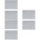 6 Stk. Dekorative Glitzerpapier Geschenkverpackung 7