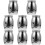 8Stk Mini Tierurne Silber Langlebig Aschebox 8