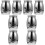 8Stk Mini Tierurne Silber Langlebig Aschebox 5