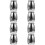 8Stk Mini Tierurne Silber Langlebig Aschebox 11