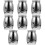 8Stk Mini Tierurne Silber Langlebig Aschebox 9