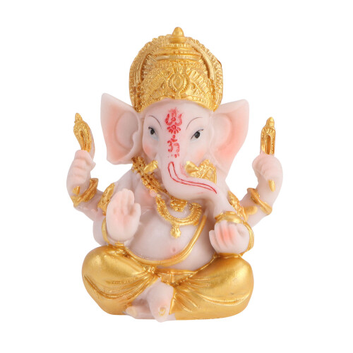 2 Hindu Figur - Und Wohlstands-Skulptur
