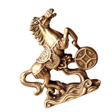3Stk Mini Kupfer Statue Für Zuhause Handgefertigt
