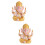 2 Hindu Figur - Und Wohlstands-Skulptur 8