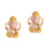 2 Hindu Figur - Und Wohlstands-Skulptur 5