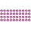 100 Kristallknöpfe Für Hemd Pullover Mantel DIY Violett 2