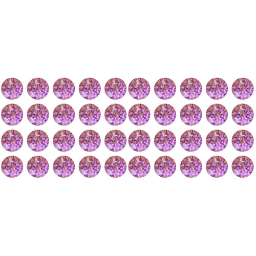 100 Kristallknöpfe Für Hemd Pullover Mantel DIY Violett 1