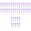 40 Sets Elegante Mit Schleifen Design 4