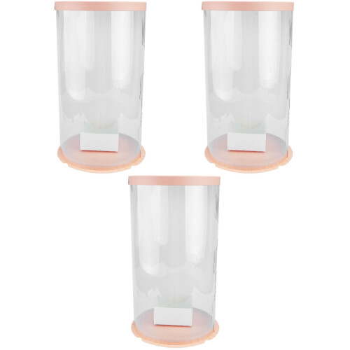 3 Valentinstag Blumenstrauß Box Transparente Verpackung 2