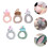 10Stk Plüsch Kaninchen Haargummi Elastisch Haarseil Accessoire 8