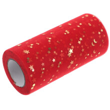 2Stück Pailletten Tischschürze Tischläufer Rot 2280x15cm