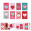 24 Valentinstagskarten Mit Herzförmigem Design 10