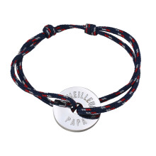 2 Handgeflochtene Armbänder Mit -Design Für Vatertag