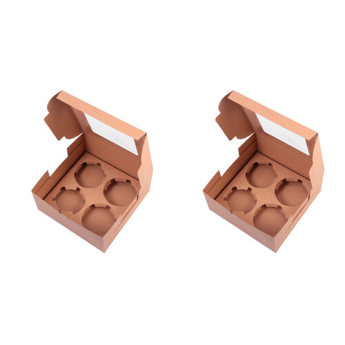 20 Eiertörtchenbox Muffin Verpackungsbox Dessertbox 1