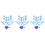 3 Sets Geburtstagsparty Banner Hundehut Speichel Fliege Für 10