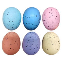 18 Simulations-Eier Dekorative Bemalte Eier Mix Farbe
