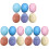 18 Simulations-Eier Dekorative Bemalte Eier Mix Farbe 2