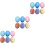 18 Simulations-Eier Dekorative Bemalte Eier Mix Farbe 5