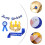 3 Sets Jungen Schärpe Abzeichen Banner 9