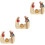 3 Heilige Krippe Figurine Tischdekoration 7