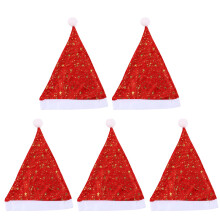 15 Weihnachtsstern Bedruckte Mütze Santa Festmütze