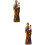 2 -Statuen Kirchenzubehör Farben 7