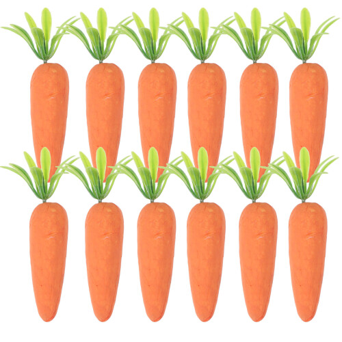 48 Künstliche Karotten Für Ostern, Simulierte