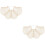 2 Bodykette Halskette Brustschmuck Weiß 7