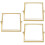 3Stk Getrocknete Blumen Diy Bilderrahmen Wohnaccessoire 7
