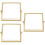 3Stk Getrocknete Blumen Diy Bilderrahmen Wohnaccessoire 8