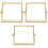 3Stk Getrocknete Blumen Diy Bilderrahmen Wohnaccessoire 4