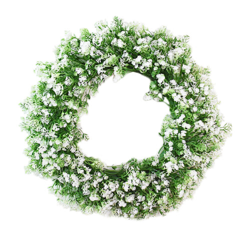2Stück Landhausstil Simulation Hochzeitskranz