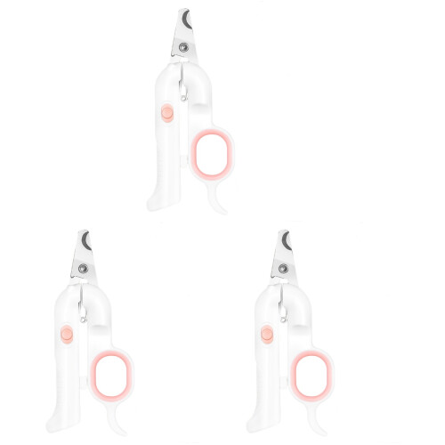 3Pcs Cortaúñas Para Perro Con LED 1