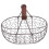 2Stück Metall Draht Eierkorb Halter Organizer Für Eier 8