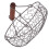 2Stück Metall Draht Eierkorb Halter Organizer Für Eier 11